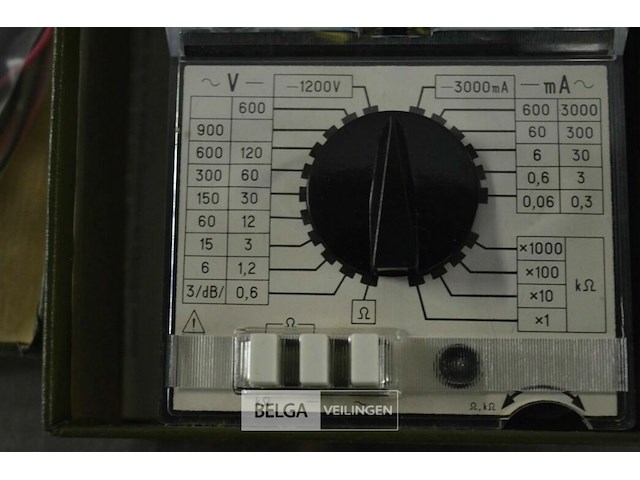 8 analoge c4324-multimeter - afbeelding 3 van  4