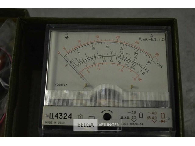 8 analoge c4324-multimeter - afbeelding 4 van  4