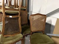8 antieke oude stoelen - onbeschadigd - afbeelding 4 van  4