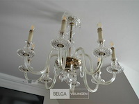 8-armige kristallen luster - afbeelding 1 van  3