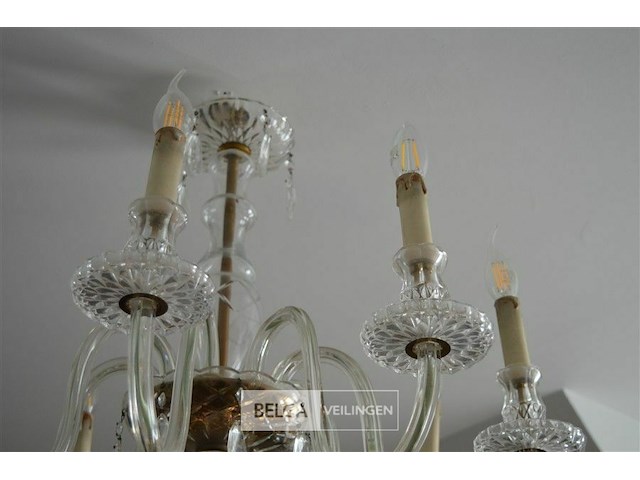 8-armige kristallen luster - afbeelding 2 van  3