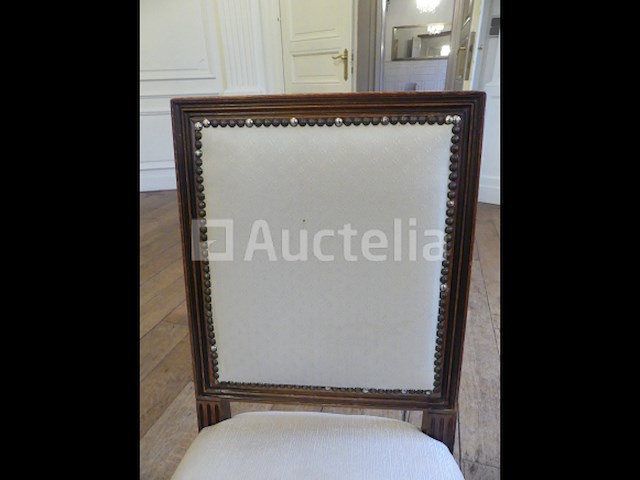 8 beukenhouten stoelen in louis-stijl 16 - afbeelding 1 van  16