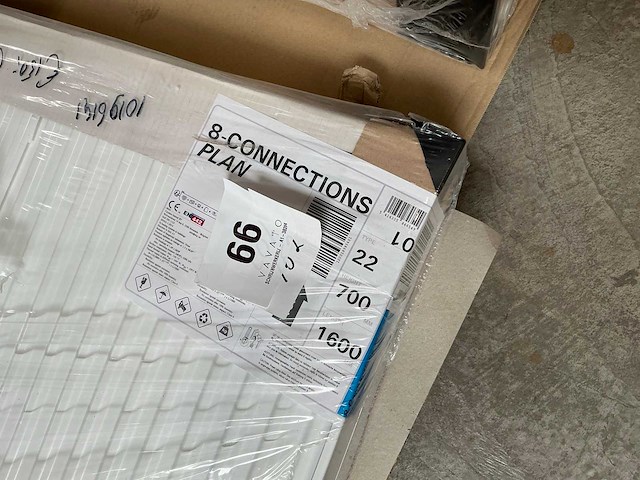 8-connections plan radiator - afbeelding 3 van  3