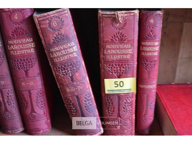 8 delen van de encyclopedie nouveau larousse illustré - afbeelding 3 van  6