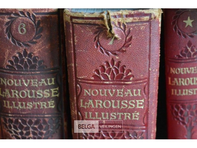 8 delen van de encyclopedie nouveau larousse illustré - afbeelding 5 van  6