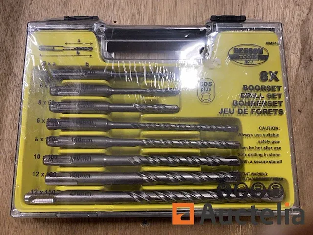 8 delige sds borenset - afbeelding 3 van  4