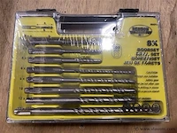 8 delige sds borenset - afbeelding 1 van  4