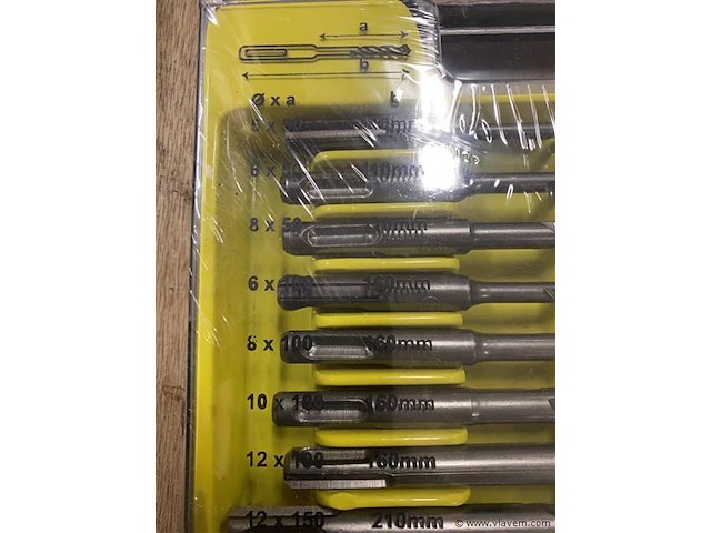 8 delige sds borenset - afbeelding 2 van  4