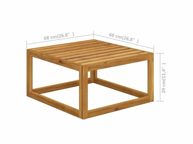 8-delige tuinset - acacia - afbeelding 5 van  12