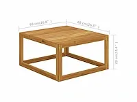8-delige tuinset - acacia - afbeelding 6 van  12