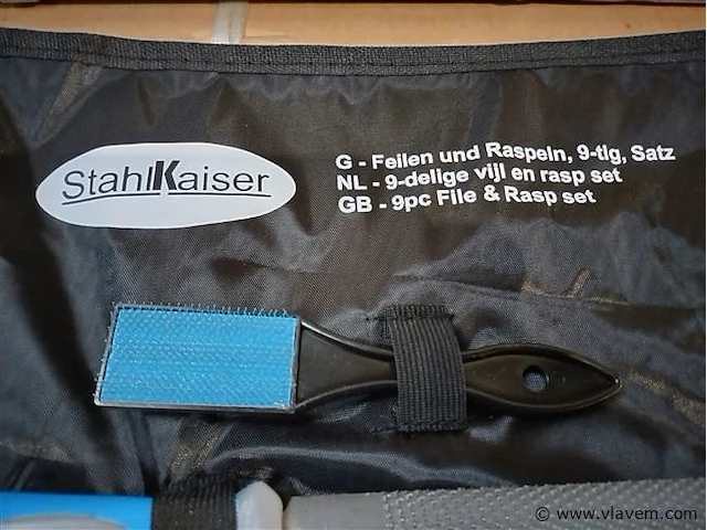 8 delige vijlenset, stahlkaiser - afbeelding 3 van  4