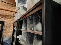 8 div metalen dossierkasten met inhoud - afbeelding 4 van  13