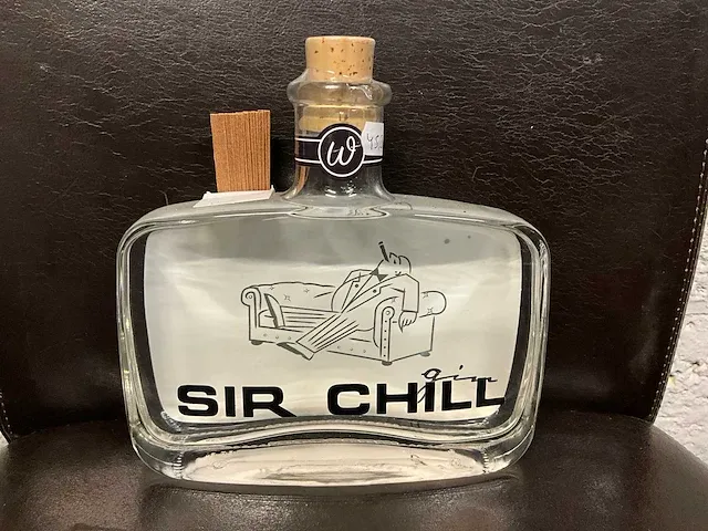 8 diverse flessen gin sir chill - afbeelding 2 van  5
