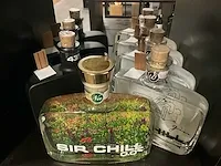 8 diverse flessen gin sir chill - afbeelding 5 van  5