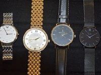 8 diverse horloge wo q&q, armani, cluse, lotu, fossil enz - afbeelding 3 van  4