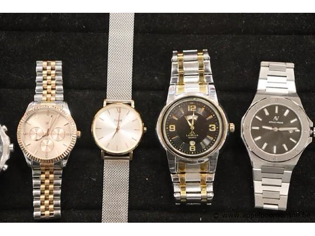 8 diverse horloges wo armani, cluse, atoio vegas, fossil enz - afbeelding 3 van  4