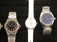 8 diverse horloges wo armani, cluse, atoio vegas, fossil enz - afbeelding 4 van  4