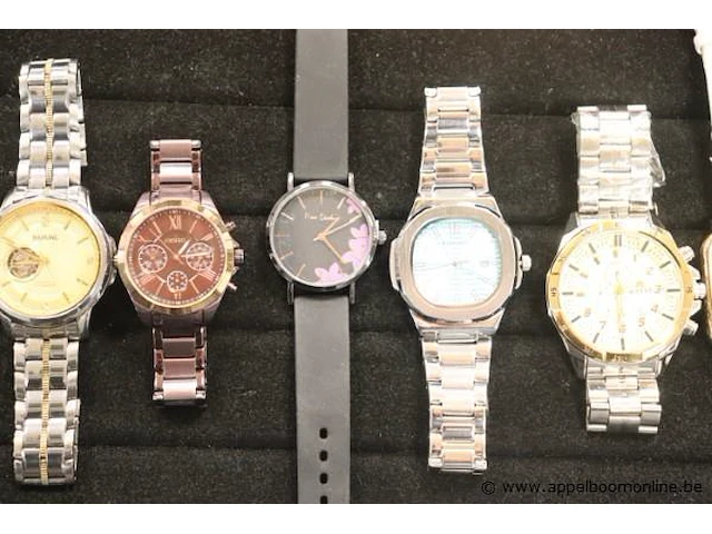 8 diverse horloges wo cardin, rarone, casio enz - afbeelding 3 van  4