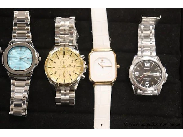 8 diverse horloges wo cardin, rarone, casio enz - afbeelding 4 van  4