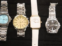 8 diverse horloges wo cardin, rarone, casio enz - afbeelding 4 van  4