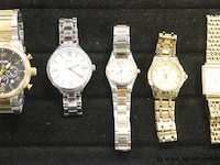 8 diverse horloges wo citizen, fossil, casio enz - afbeelding 3 van  4
