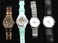 8 diverse horloges w.o. dw, fossil, kenneth cole, ibso enz - afbeelding 2 van  3