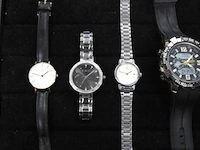 8 diverse horloges w.o. dw, venizi, titan, nine west, q&q, emperio - afbeelding 2 van  4