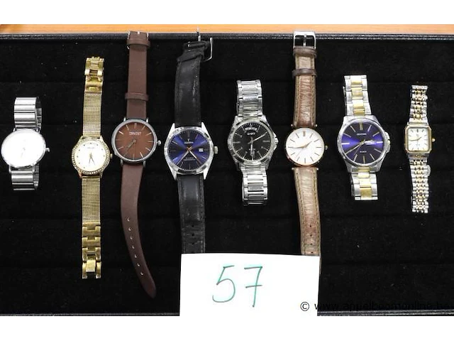 8 diverse horloges w.o. festina, casio, guess, esprit enz - afbeelding 1 van  4