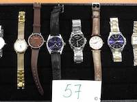 8 diverse horloges w.o. festina, casio, guess, esprit enz - afbeelding 1 van  4