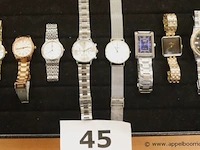 8 diverse horloges wo fossil, oozoo, royal, casio enz - afbeelding 1 van  4
