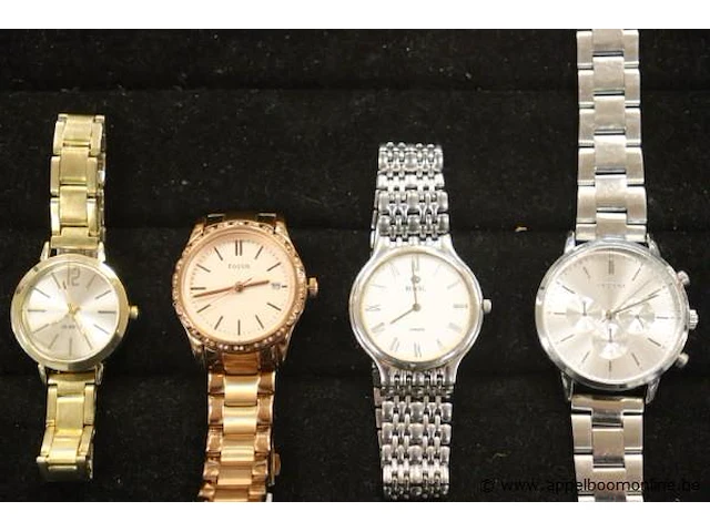 8 diverse horloges wo fossil, oozoo, royal, casio enz - afbeelding 2 van  4