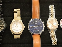 8 diverse horloges wo fossil, storm, bigotti, olivia burton enz - afbeelding 3 van  4