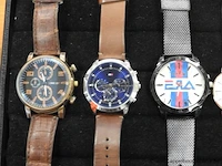 8 diverse horloges w.o. hilfiger, casio, cluse, michael kors, gianello, enz - afbeelding 2 van  4