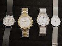 8 diverse horloges wo skagen, citizen, pulsar, fossile enz - afbeelding 4 van  4