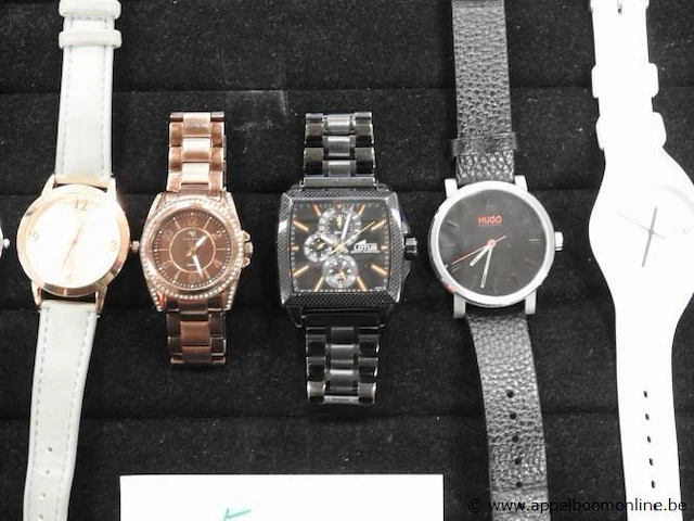 8 diverse horloges w.o. wristology, q&q, festina, boss, lotus, ice enz - afbeelding 3 van  4