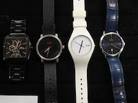 8 diverse horloges w.o. wristology, q&q, festina, boss, lotus, ice enz - afbeelding 4 van  4