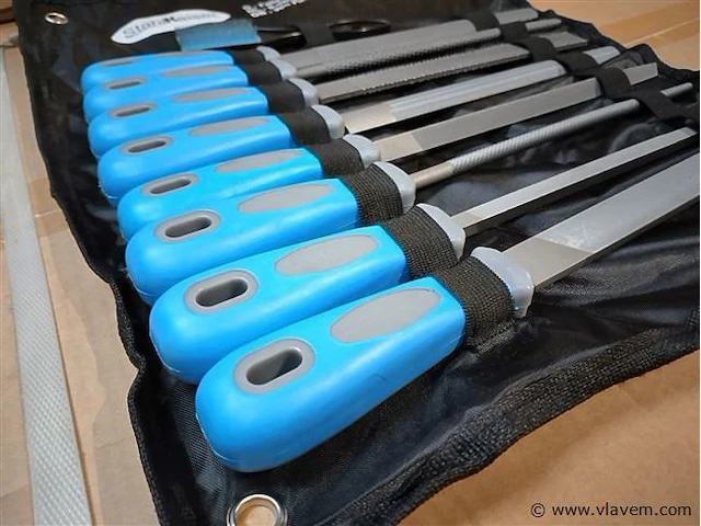 8 dlg vijlen en raspenset - afbeelding 2 van  2