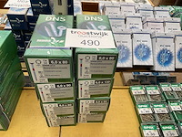 8 dozen houtdraadbouten; afdekdopjes - afbeelding 1 van  6