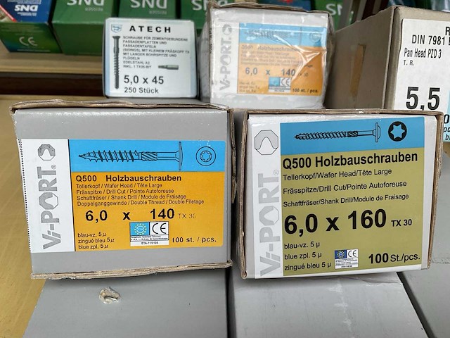 8 dozen houtschroeven - afbeelding 4 van  5