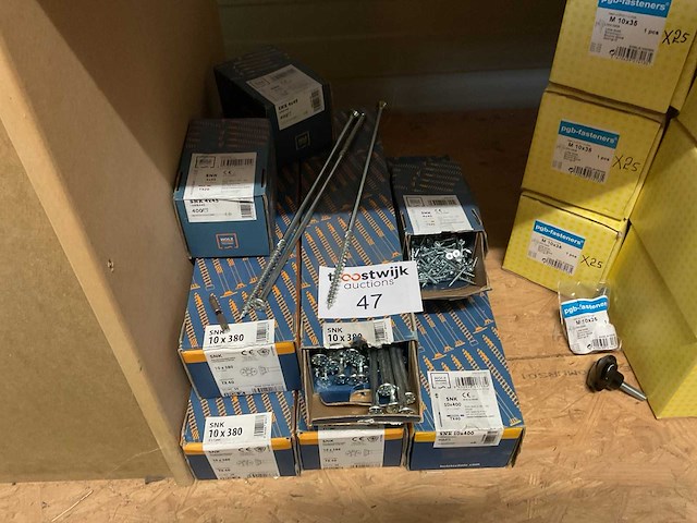 8 dozen lange hout schroeven - afbeelding 1 van  7