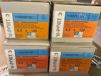 8 dozen lange houtschroeven - afbeelding 3 van  6