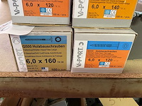 8 dozen lange houtschroeven - afbeelding 4 van  6