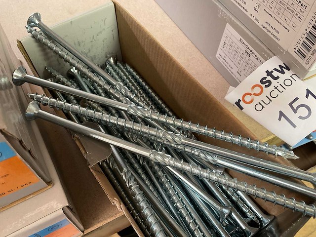 8 dozen lange houtschroeven - afbeelding 6 van  6