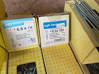 8 dozen lange houtschroeven - afbeelding 3 van  6