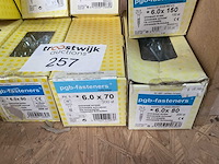 8 dozen lange houtschroeven - afbeelding 5 van  6