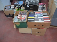 8 dozen met ca. 500 stuks dvds, 5 dozen met ca. 120 vhs videocassettes - afbeelding 3 van  11