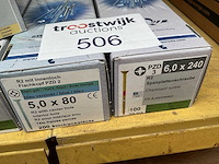 8 dozen spaanplaatschroeven - afbeelding 3 van  8