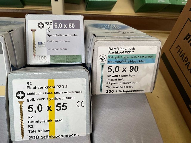 8 dozen spaanplaatschroeven - afbeelding 5 van  8