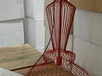 ±8 dozen x 1st design lamp rood h=70 cm - afbeelding 1 van  2