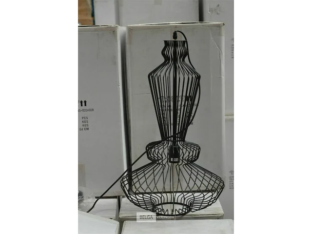 ±8 dozen x 1st designlamp zwart h=±70 cm - afbeelding 3 van  4